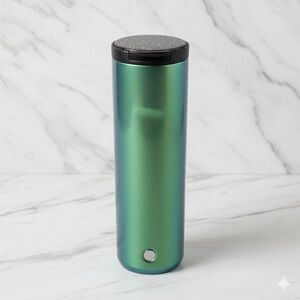NWT Starbucks 2020 Shimmer Green Stainless Steel Vacuum Insulated Tumbler Bottle